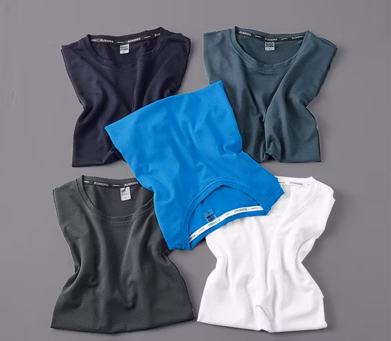 Custom Wholesale Mens Blank 100% Cotton Tshirt High Quality Plain Plus Size T